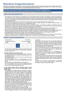 Key Investor Information