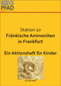 Station 10 Fränkische Ammoniten in Frankfurt