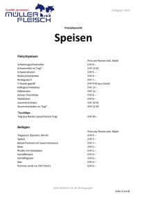 Speisen