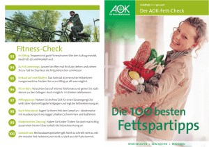 Der AOK Fett