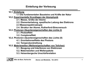 der atome atommasse