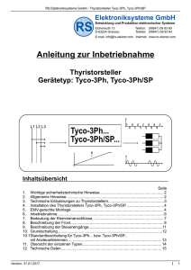 tyco-3ph 31-01-17.des - RS Elektroniksysteme GmbH