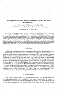 UNTERSUCHUNG DER Fe(IlI)-KOMPLEXE AROMATISCHER