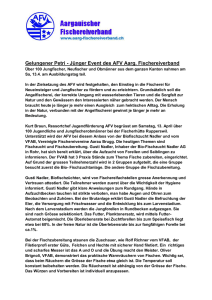 Pressebericht von Hans Brauchli (AFV Präsident)
