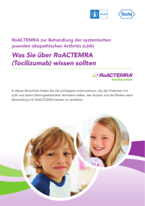 Was Sie über RoACTEMRA (Tocilizumab) wissen sollten