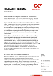 Pressemitteilung: Neue Online-Prüfung für - GKV