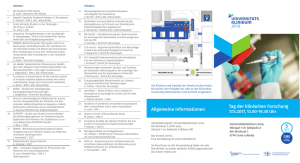 Programm - Klinik für Innere Medizin II