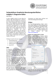 Fachpraktikum Graphische Benutzungsoberflächen Aufgabe 4