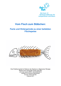 Lehrpersonen und Eltern. - Fair-Fish