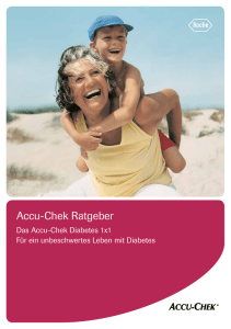 Accu-Chek Ratgeber "Das Diabetes 1x1" (Deutsch)