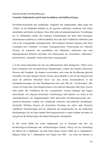 Sebastian Brather (Freiburg/Breisgau) Conclusio: Einheimische und