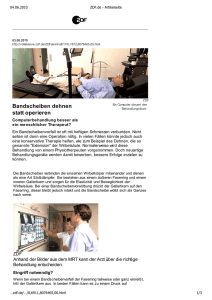 ZDF Reihe „Volle Kanne“ 0610 (Download PDF