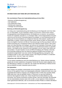 Informationen zum Behandlungsablauf als pdf