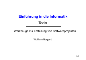 Tools Einführung in die Informatik