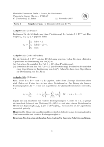 Serie 3 - Institut für Mathematik