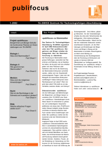 Menschliche Stammzellen - TA