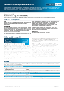 Key Investor Document