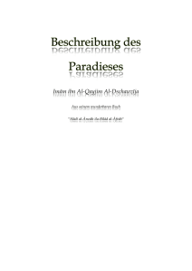 Beschreibung des Paradies