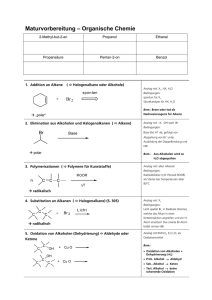 Organische Chemie - Chemieunterricht.ch