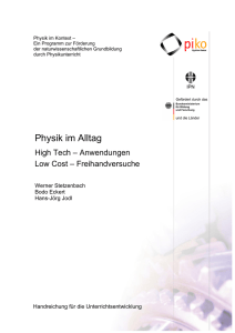 Physik im Alltag