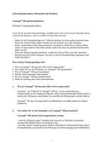 Gebrauchsinformation Tramagit 100 mg Retardtabletten