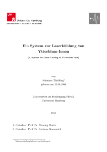 Master`s thesis of Johannes Thielking