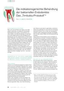 Timbuktu-Protokoll - Dr. Gross und Schilling Zahnarztpraxis in