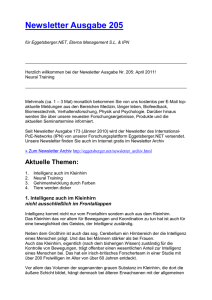 Newsletter 205 April 2011, als PDF - Eggetsberger-Net