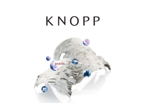 pearls. - Knopp Design