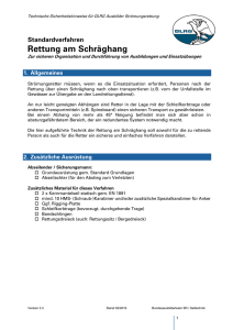 Standardverfahren Schräghang - DLRG Bezirk Rhein