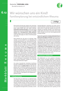 6.12. Wir wünschen uns ein Kind! - Deutsche Rheuma-Liga