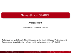 Semantik von SPARQL - Semantic-Web