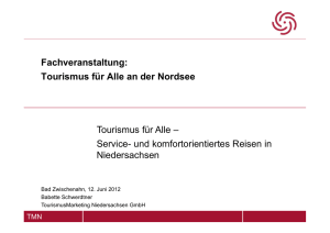 Babette Schwerdtner - Tourismusverband Nordsee e. V.