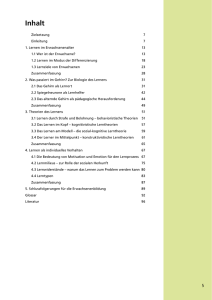 Leseprobe aus Studienbrief 1 als PDF