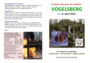Vulkanforscher im Kolping-Feriendorf