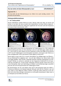 Arbeitsblatt: Suche den „Täter des Klimawandels“