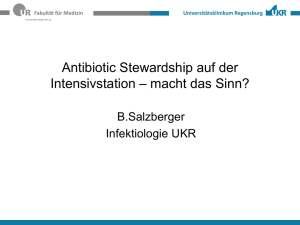Salzberger_Antibiotic Stewardship auf der Intensivstation