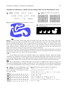 Lösungen für das Heft mit den Aufgaben der Klassenstufen 3-8