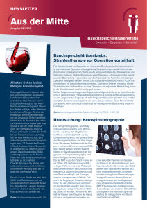 Newsletter - Aus der Mitte / Ausgabe 02-2009