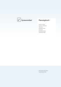 Planungsbuch - S+ Systemmöbel
