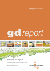 gdreport 2/2014 - Geologischer Dienst NRW