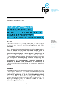 FIP STATEMENT OF POLICY