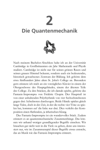 Die Quantenmechanik