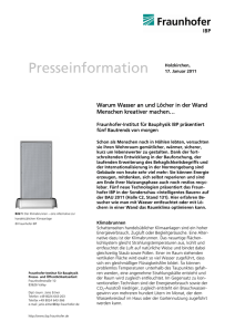 Presseinformation - Fraunhofer