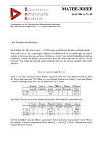 mathe-brief - Österreichische Mathematische Gesellschaft