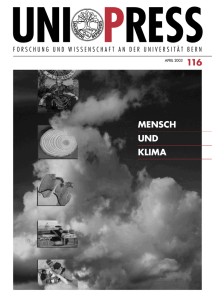 116 MENSCH UND KLIMA