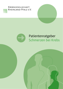 Patientenratgeber Schmerzen bei Krebs