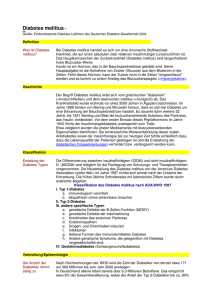 Diabetes mellitus - I-GaP