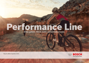 Performance Line - Bosch eBike Systems