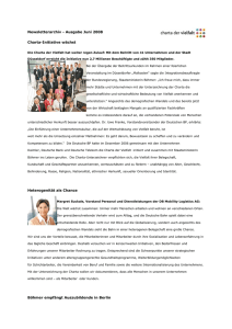 Newsletterarchiv - Ausgabe Juni 2008 Charta